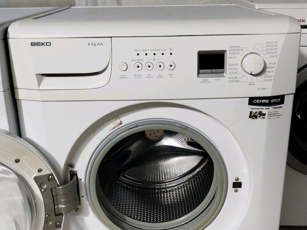 BEKO 6 KG ÇAMAŞIR MAKİNESİ İZMİR İÇİ 3 AY GARANTİMİZ VARDIR - 4