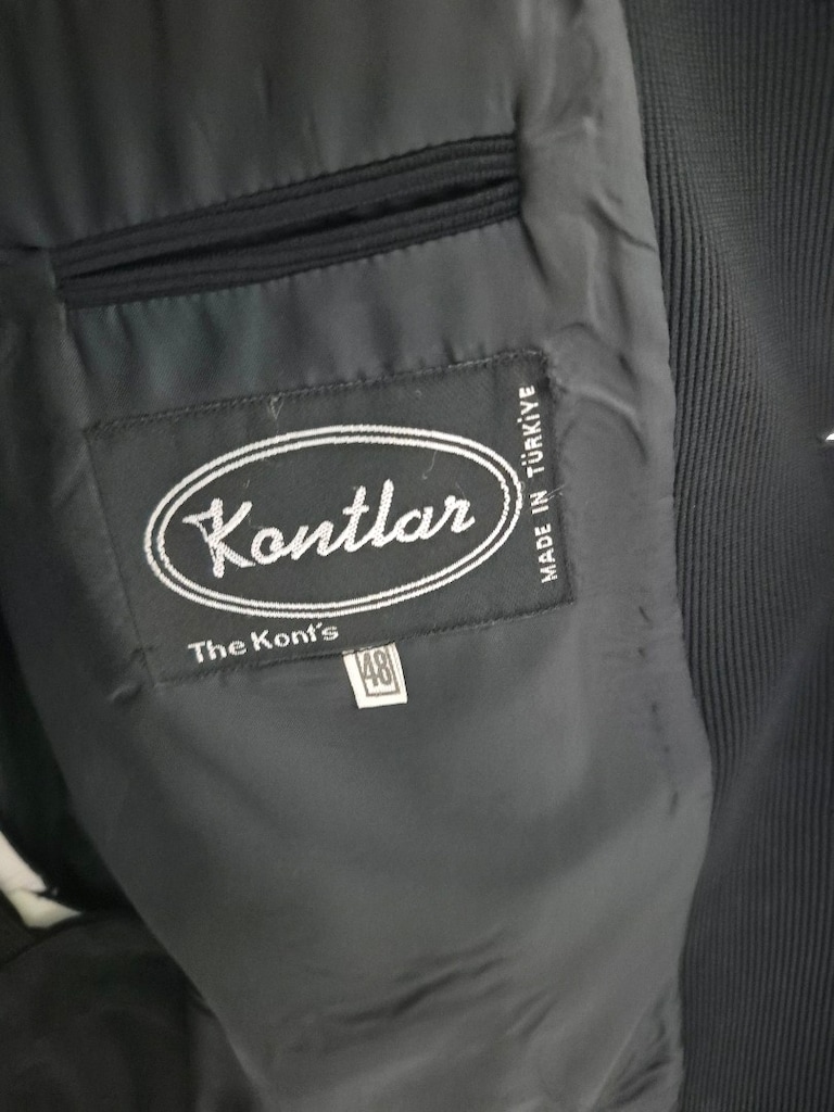 Kontlar The Kont's Retro Vintage Klasik Siyah Takım Elbise 48 — görsel 2/13