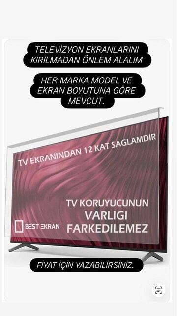 TELEVİZYON EKRAN KORUMA