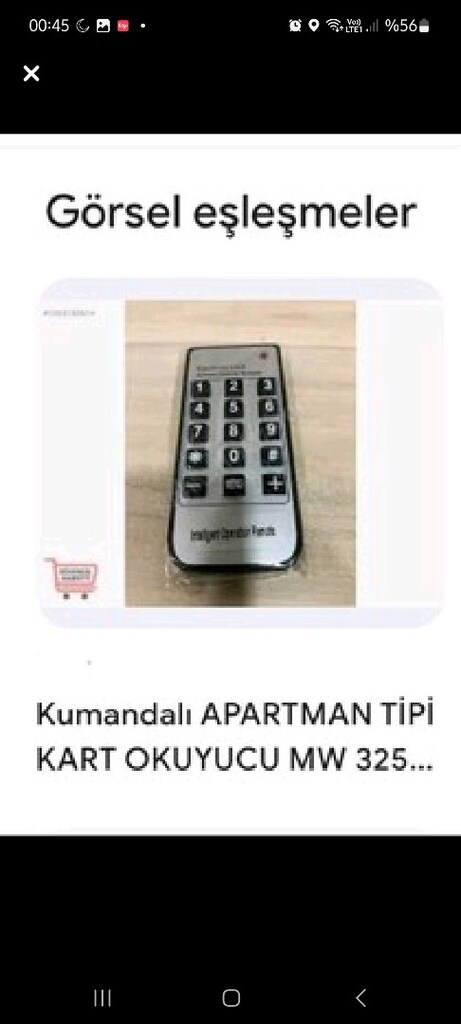 Apartman kapı çip tanımlayıcı kumanda. Ürün sıfırdır. - 4