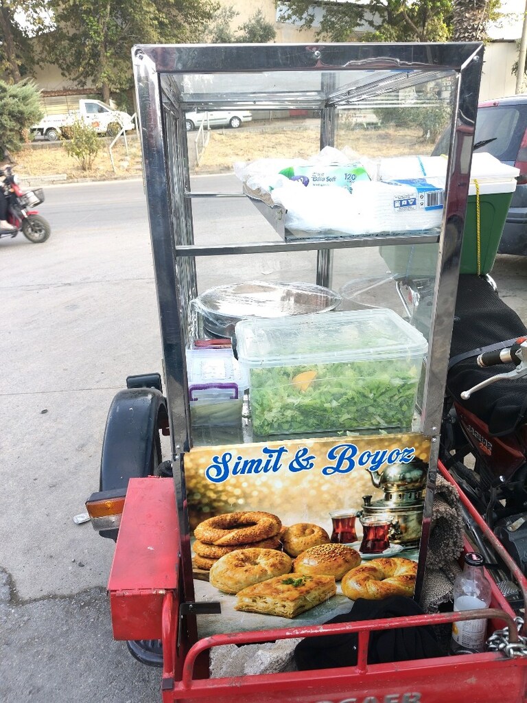 simit börek arabası. - 3