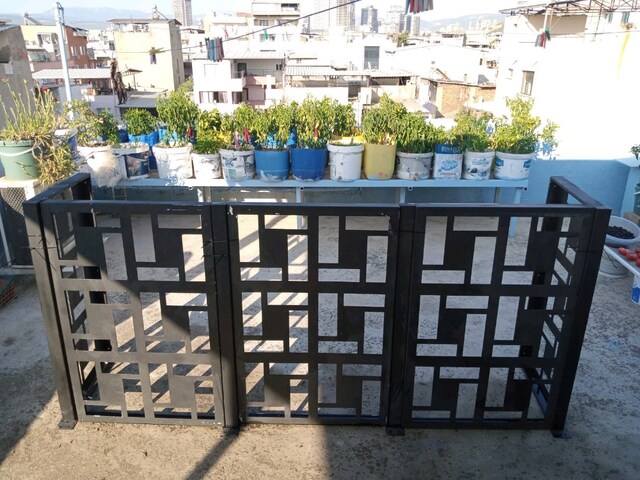 Özel Tasarım Dekoratif Galvaniz Balkon Korkuluğu