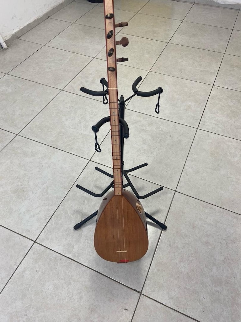 Solak kısa sap bağlama (Saz) - 5