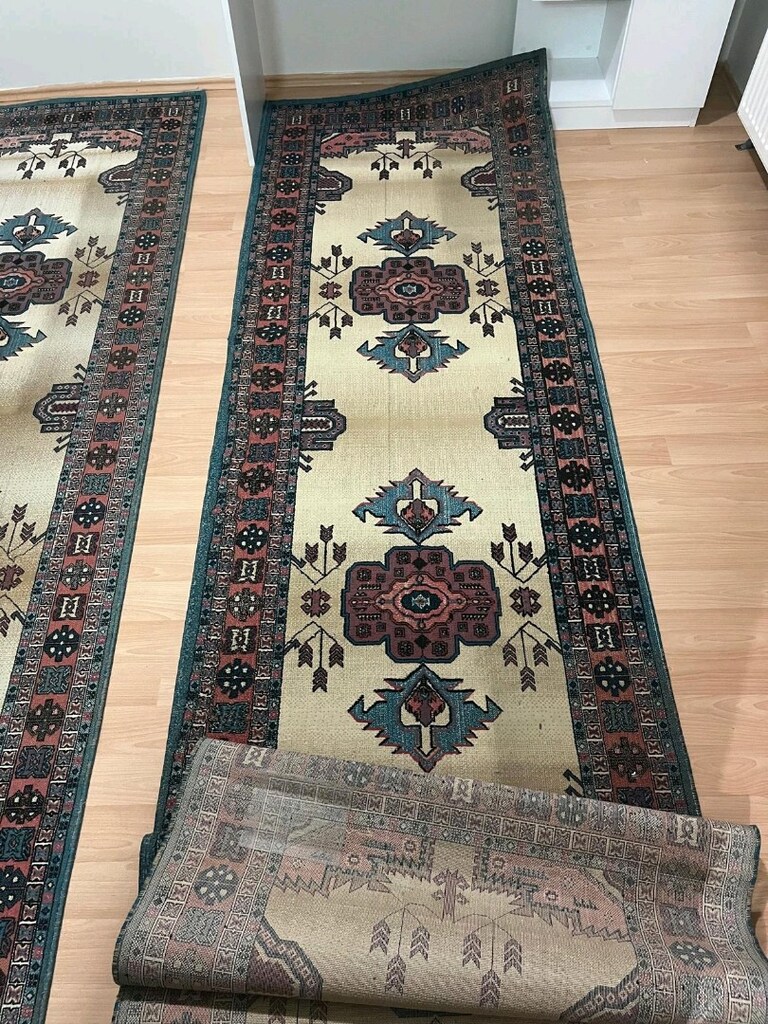 2 adet sık dokuma yolluk 3 ve 4 metre uzunluğunda - 3