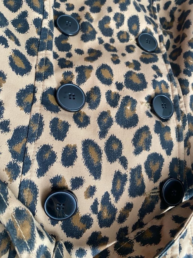Koton Leopar Desenli İkonik Ceket - 17