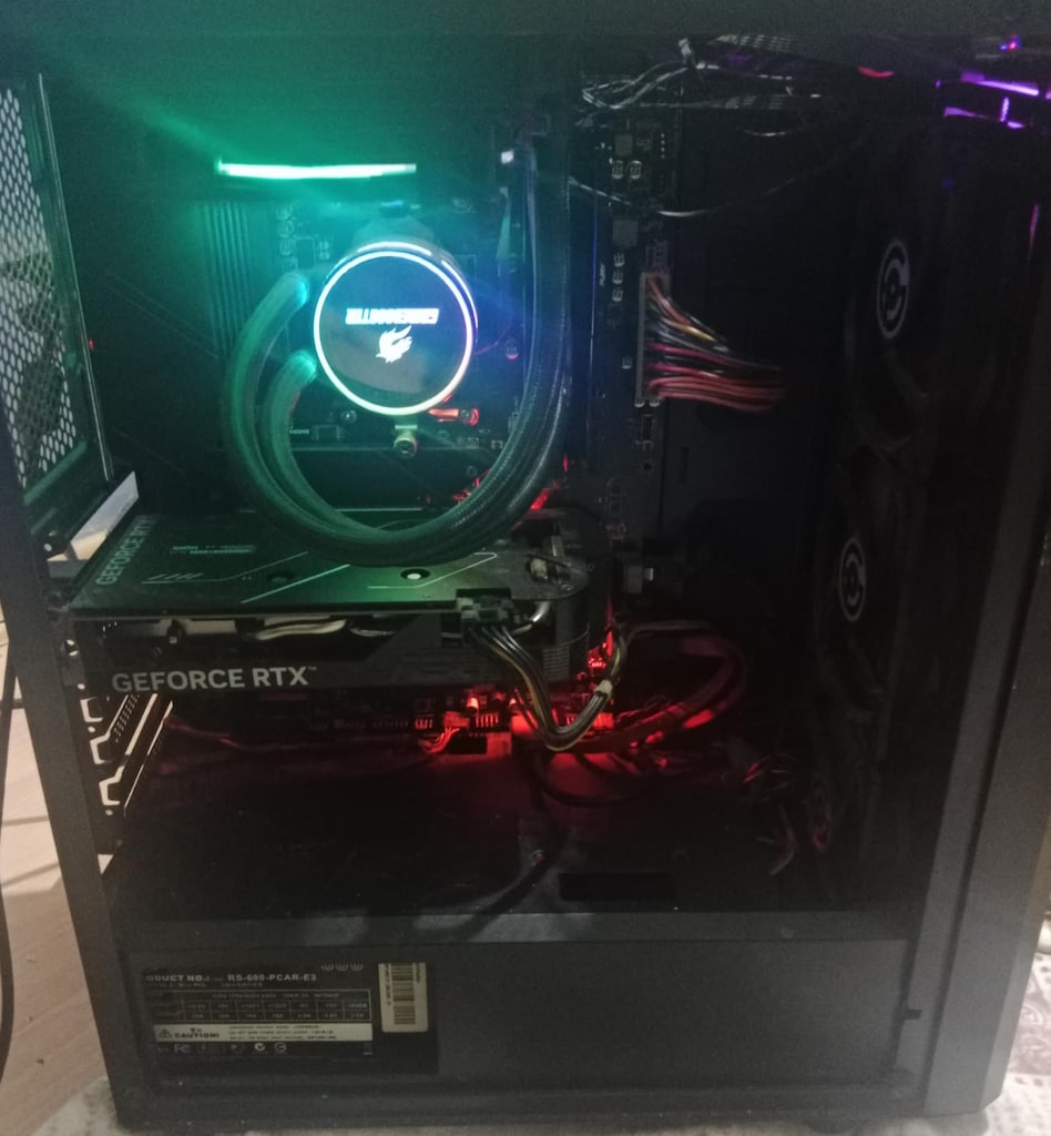 CANAVAR SET // RYZEN 9 5950X - RTX 4060 - 32GB RAM - 165Hz FULL SET - 2