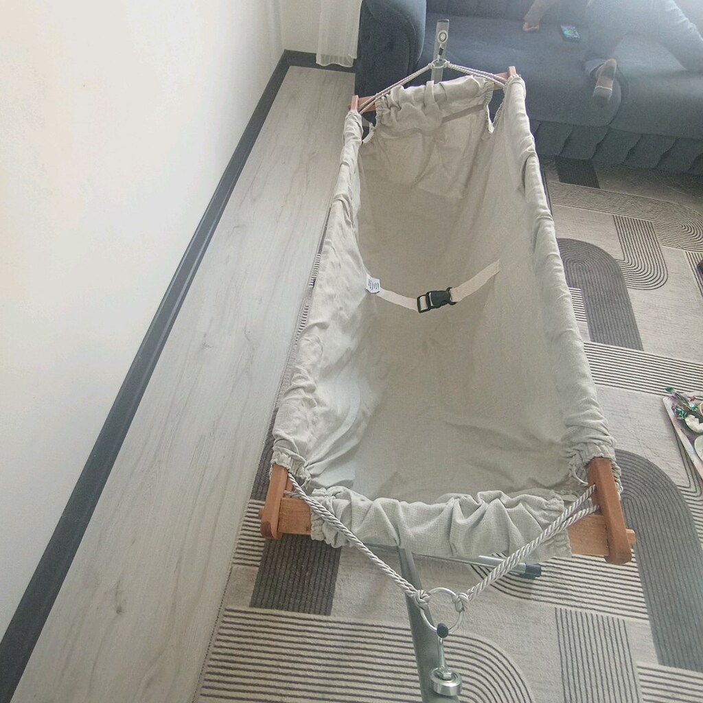 hamak beşik katılabilir toplanabilir misafirlikte kulanilabilir - 2