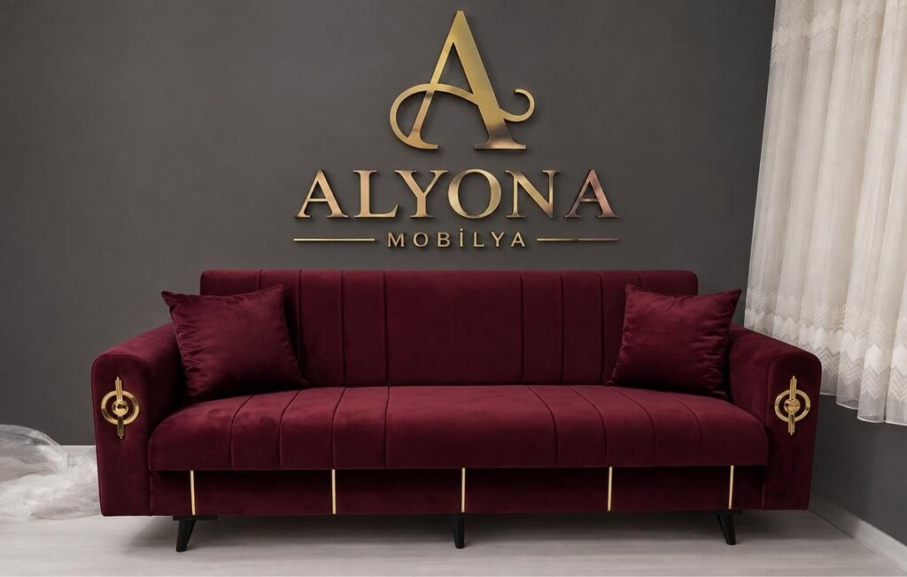 ALYONA MOBİLYA EKONOMİK YATAKLI BAZALI ÇEKYATLAR KANEPELER - 9