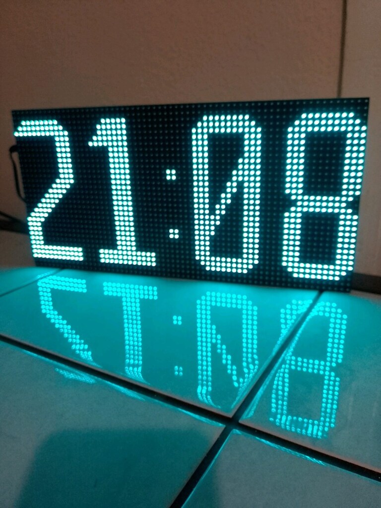 Digital duvar saati/Led saat/Duvar saati - 5