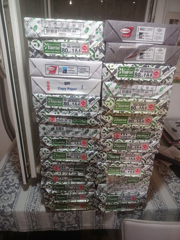 28 koli a4 fotokopi kağıdı - 2