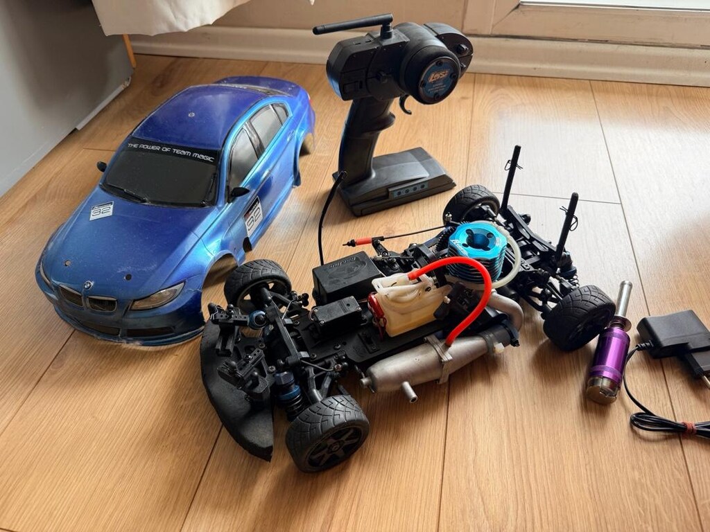 GS Racing 1/10 Nitro Rc Araba - 7