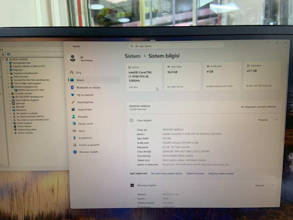 *ONLİNE TEKNOLOJİ*İNTEL İ7 9.NESİL GTX 1650 AKVARYUM KASA - 3