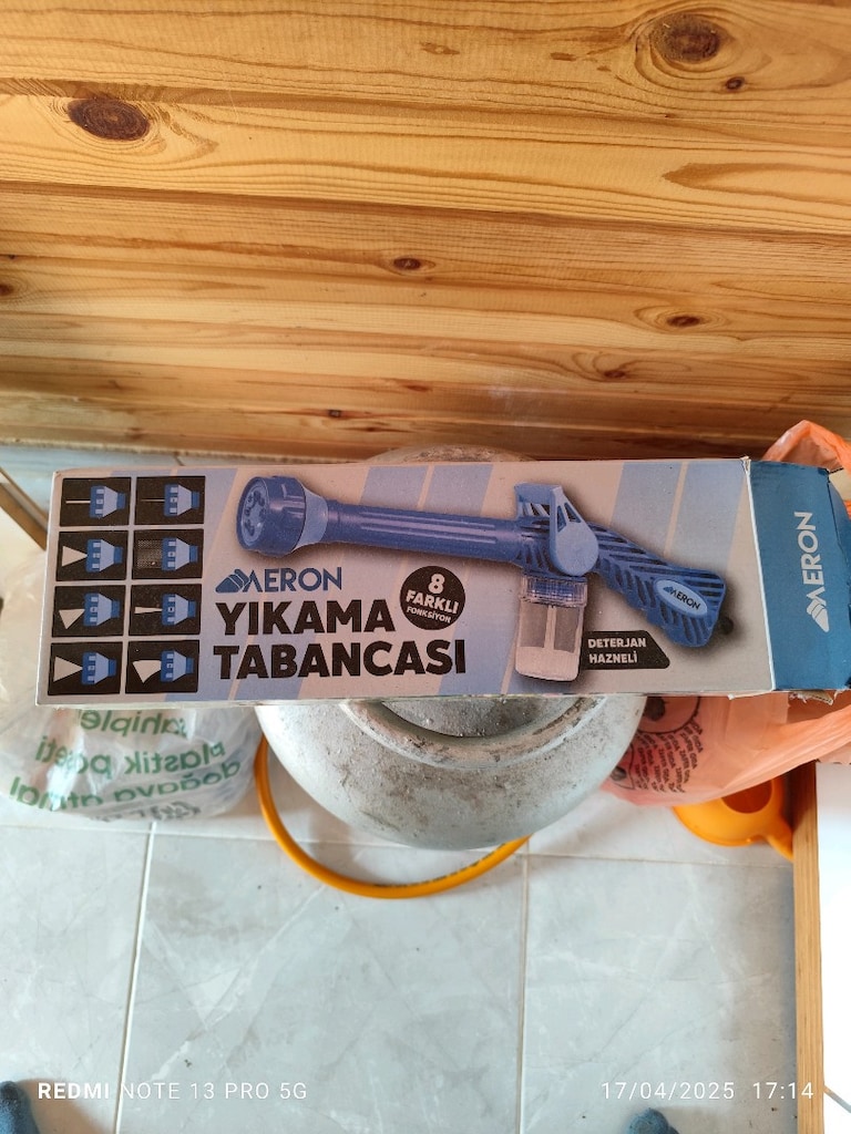 yıkama tabancası