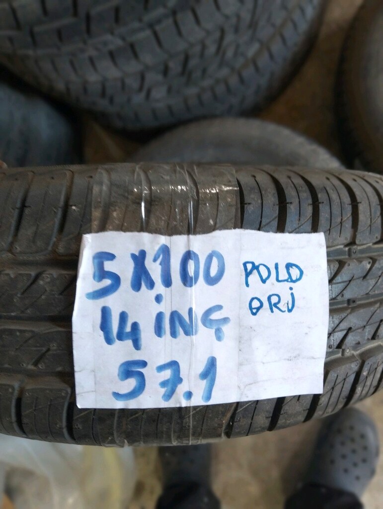 5x100 14 İNÇ JANT LASTİK 1 ADET - 2