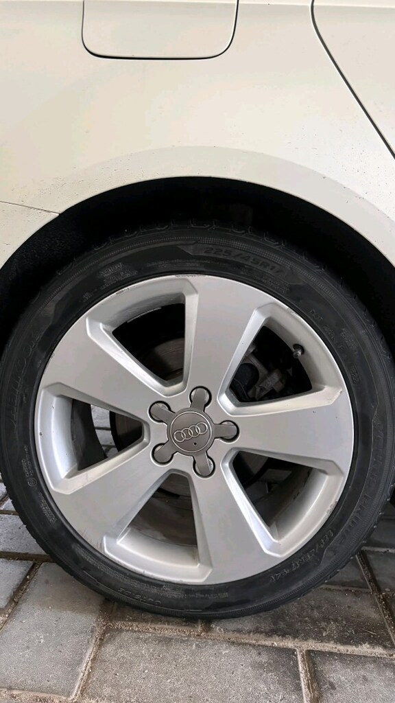 17 5x112 AUDİ ORJİNAL JANT LASTİK TAKIM - 10