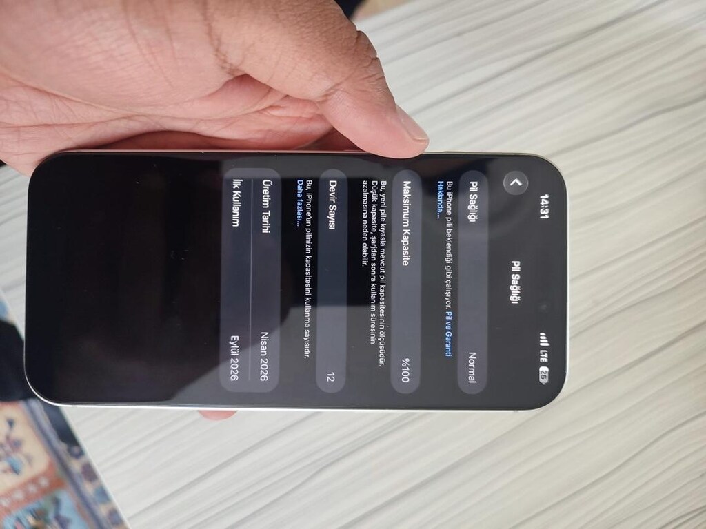 iphone 17 pro max 512 gb gümüş - 6