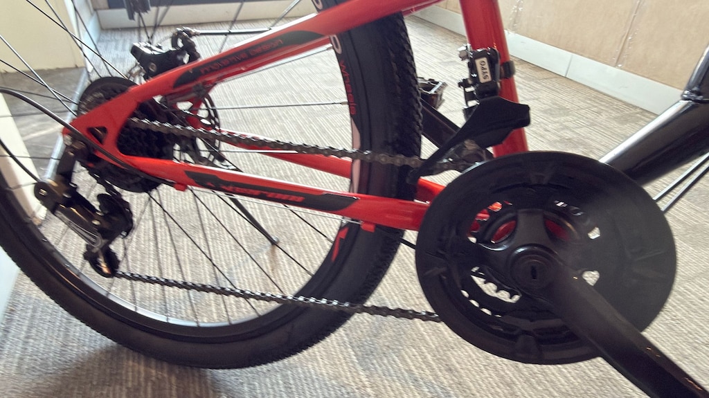 Geroni HUNTER - 26" - MTB - 16' - 21 Vites - V.B - Bej-Siyah/Kırmızı - 6