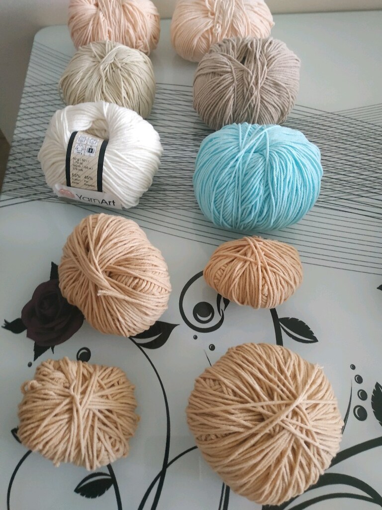 Amigurumi İpliği (az kullanılmış) - 2