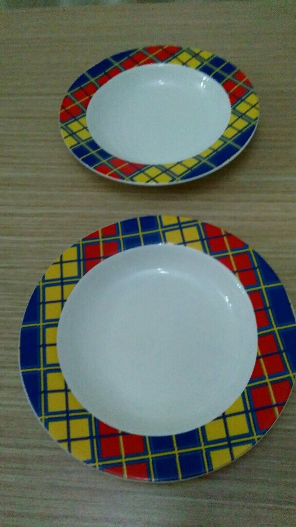 Porselen yemek Tabağı 2 adet - 2