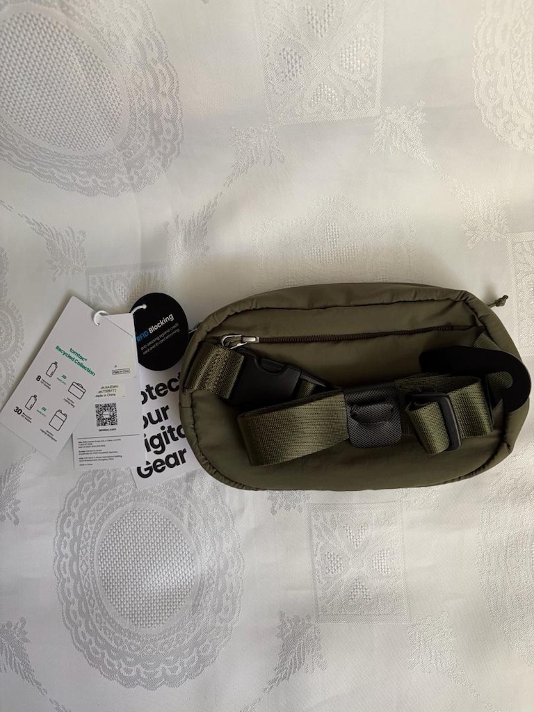 TOMTOC SlingBean-T32 unisex Bel göğüs Çantası 1.5L Rfid su itici - 12