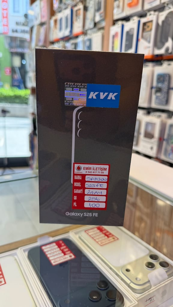 SAMSUNG S25 FE 256 GB SIFIR 24 AY KVK GARANTİLİ - 6