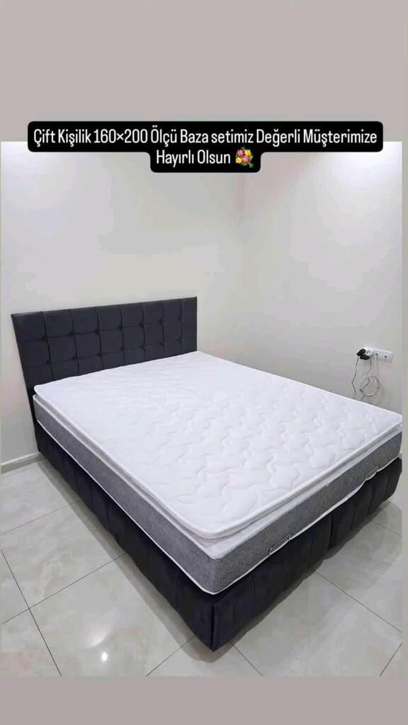 çift kişilik baza baslik yataklark - 4