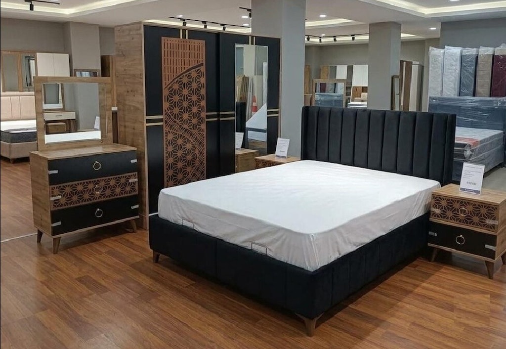 yatak odası takımı modelleri ve renkleri - 17