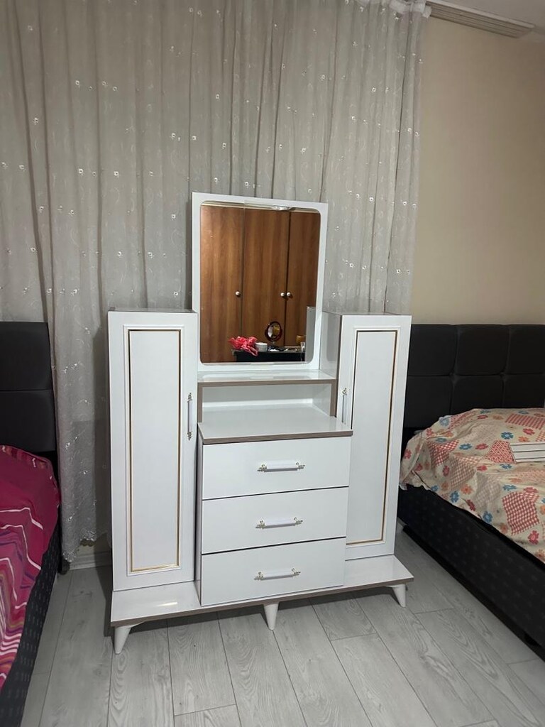 ultra lüks komple mdf yatak odası takımı sıfır ürün adrese teslim - 11