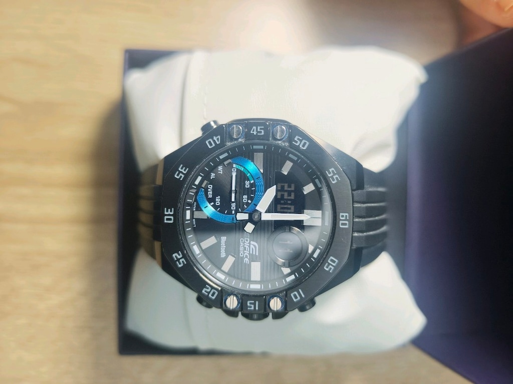 Casio Edifice Bluetooth / Analog-Dijital Tasarım - Kutulu, Temiz - 2