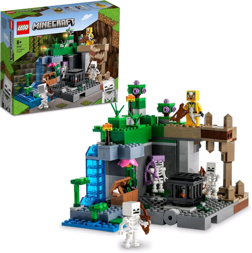 LEGO Minecraft İskelet Zindanı Seti - 3