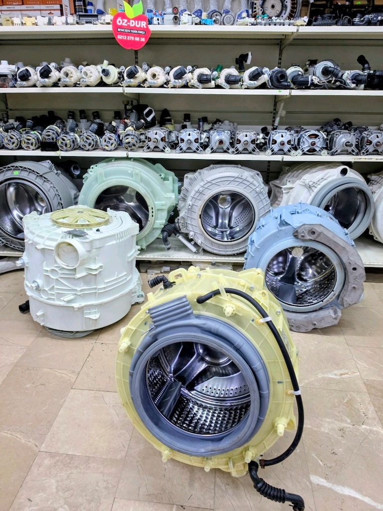 Samsung Kurutmalı Çamaşır Makinesi Kazanı Komple WD0804W8N) - Temiz - 3