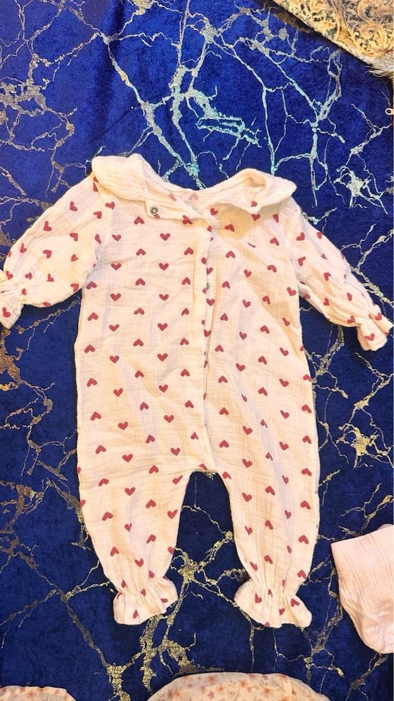 Kız bebek tulumlar 19 parça temiz yırtık yok - 3