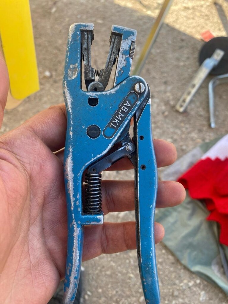 İngiliz AB MK1 Kablo Soyma Pensesi - 11
