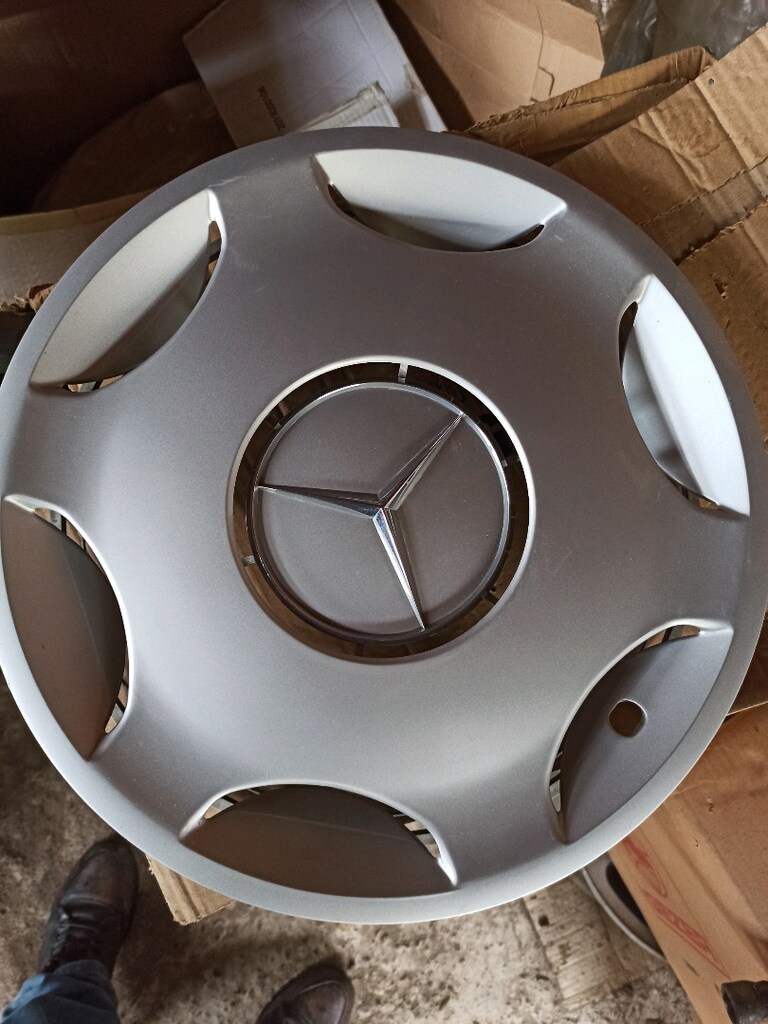 Mercedes Benz 15 inç cant kapağı takımı 4ADET orjinal sıfır ayarında - 3