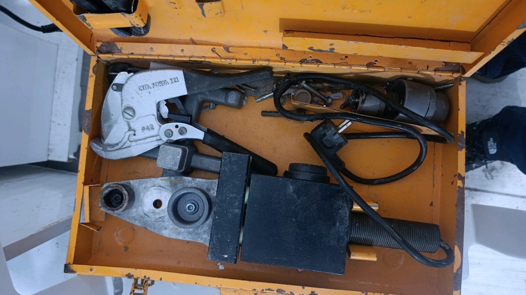 SGS PPRC Plastik Boru Kaynak Makinesi Seti (Makaslı & Çantalı) - 2