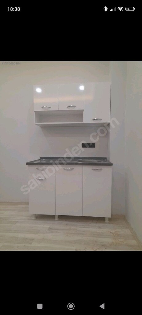120 cm mutfak dolabı ve paslanmaz çelik evyeli tezgah - 9
