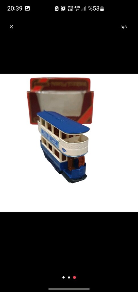 1/43 Matchbox Preston Tramcar Y-15 1920 - 3