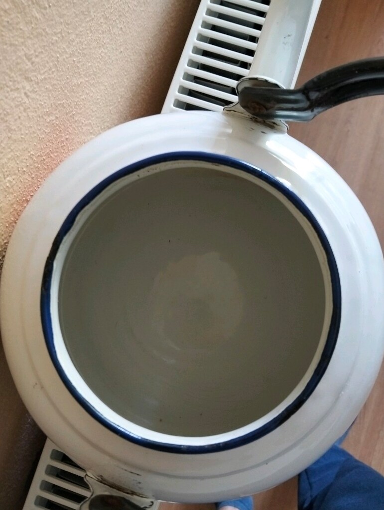 emaye çaydanlık antika büyük boy - 2