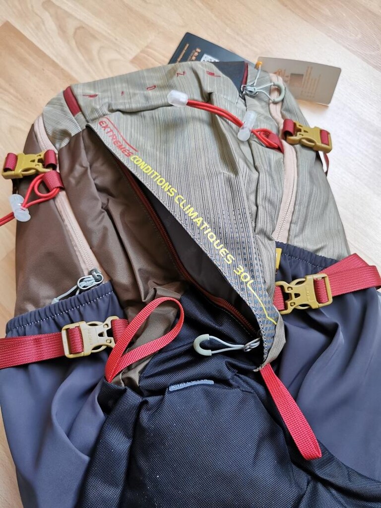AIONE PROFESYONEL OUTDOOR SIRT ÇANTASI 30L = UNISEX (KAHVERENGİ) - 8