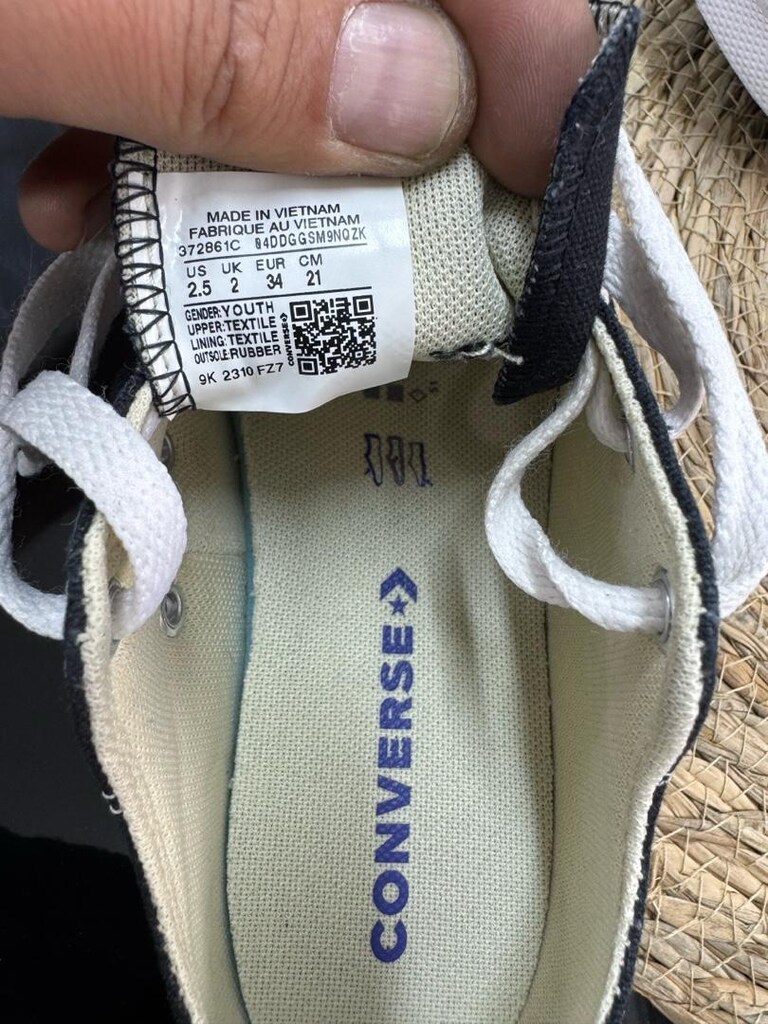 Orijinal CONVERSE 34 numara - 11
