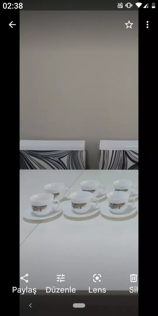 Porselen Çay & Kahve Fincan Takımı arcopal France / Bostanlı - İZMİR - 2