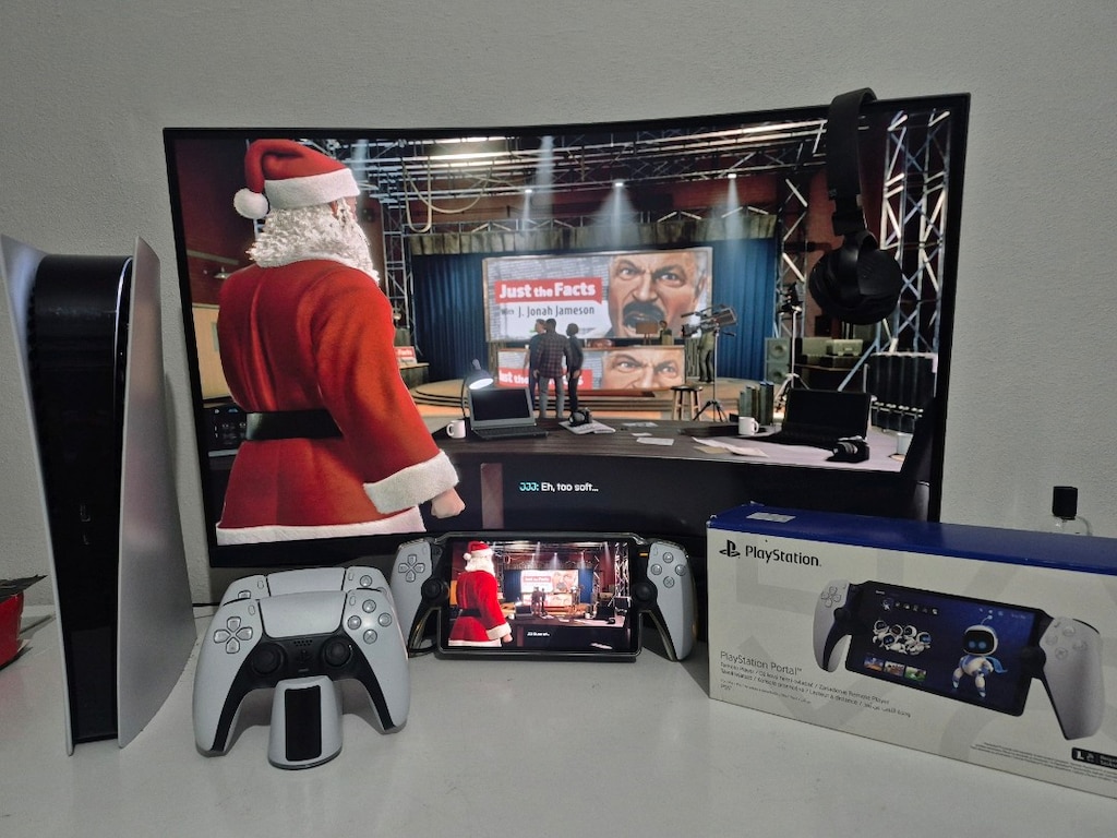 PS5 + 2 KOL + PORTAL + STAND
