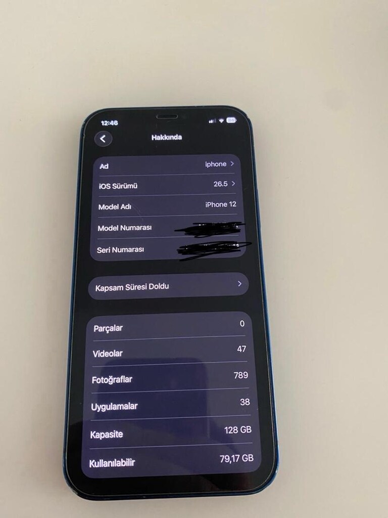 İphone 12 tertemiz değişensiz - 10