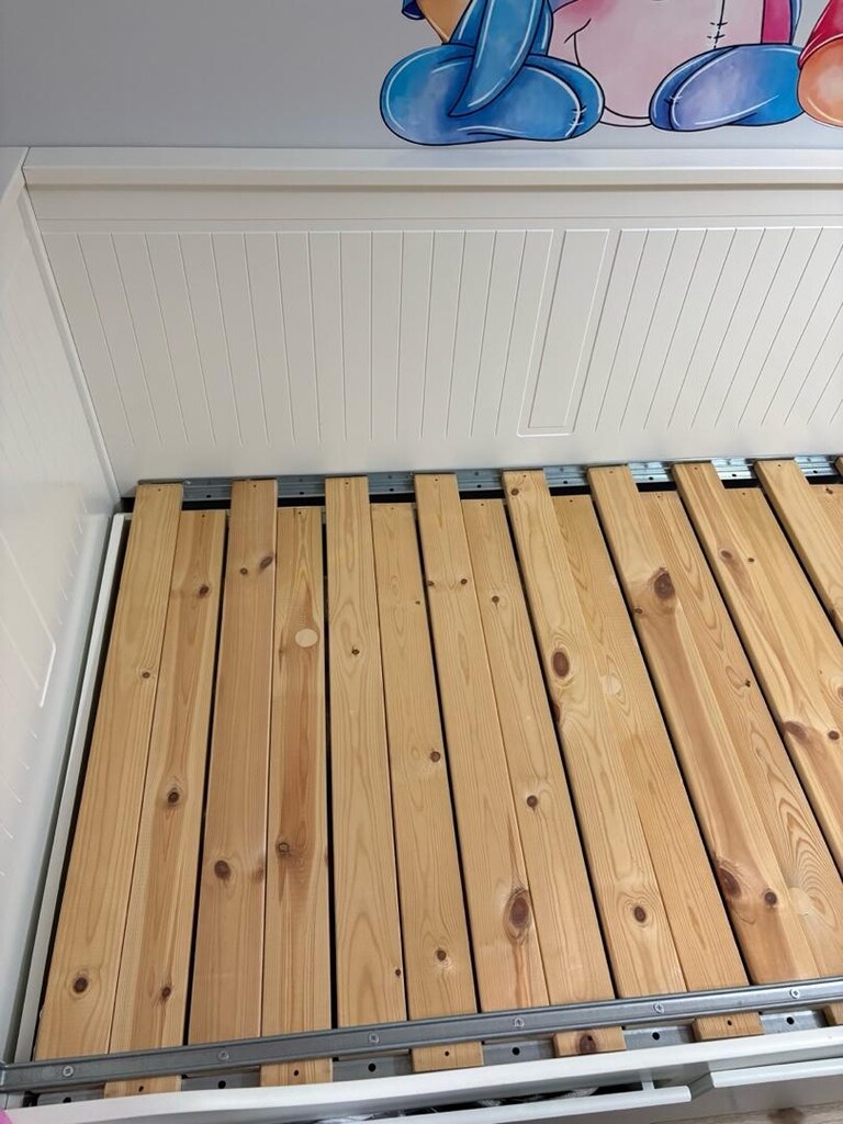 İkea hemnes 2 tane orjinal yataklı divan baza - 9