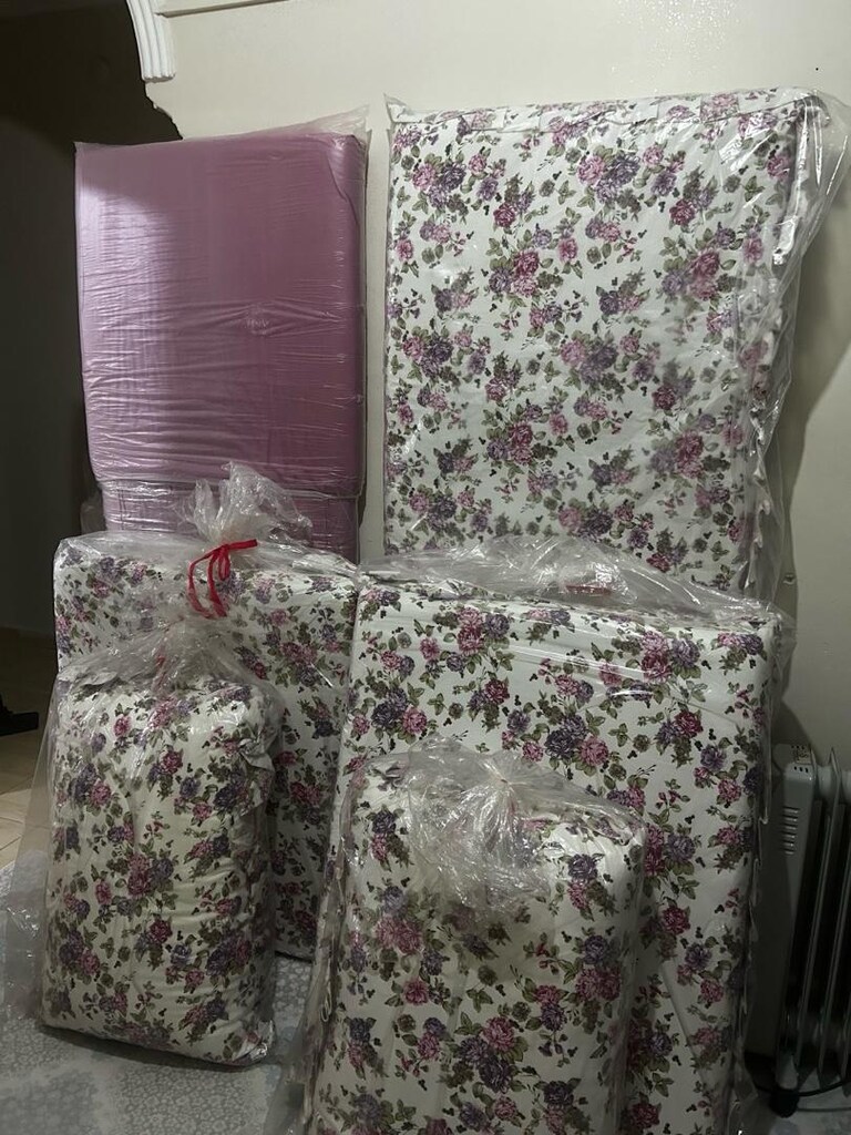 Özel Dikim 7 Parça Minder Takımı – Çiçek Desenli, Şık ve Kaliteli - 8