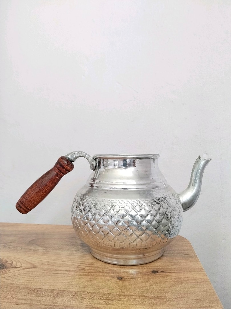 GÜMÜŞ İŞLEMELİ ÇAYDANLIK - 4