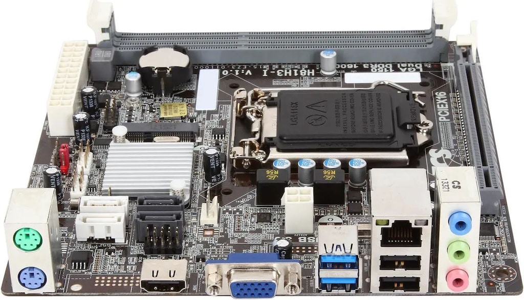 Mini-ITX (170mm x 170mm) H81 DDR3 ECS H81H3 LGA1150 ANAKART HATASIZ - 4