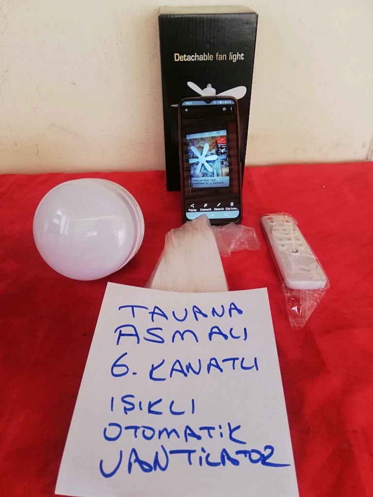 Kaliteli. 6.kanatli tavan vantilatör - 3
