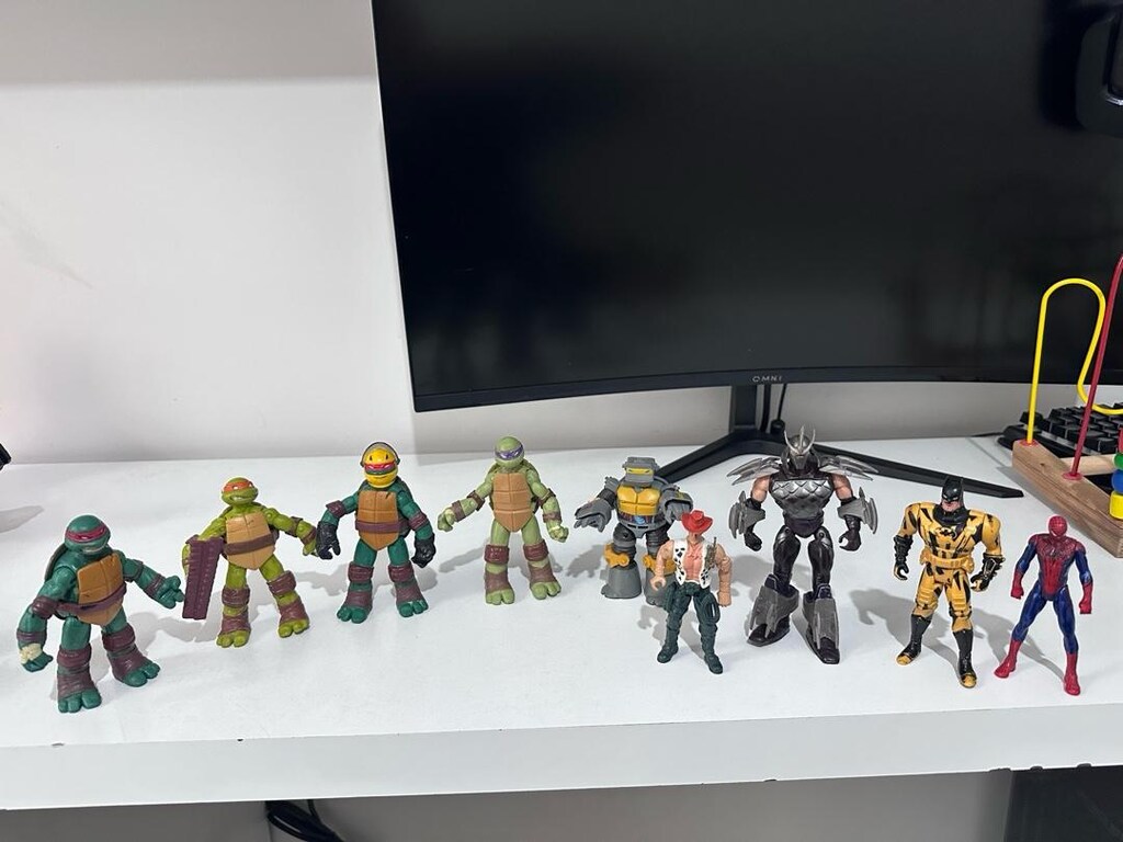 Ninja turtles aksiyon figür oyuncaklar - 3
