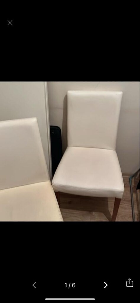 istikbal beyaz 6lı sandalye - 5
